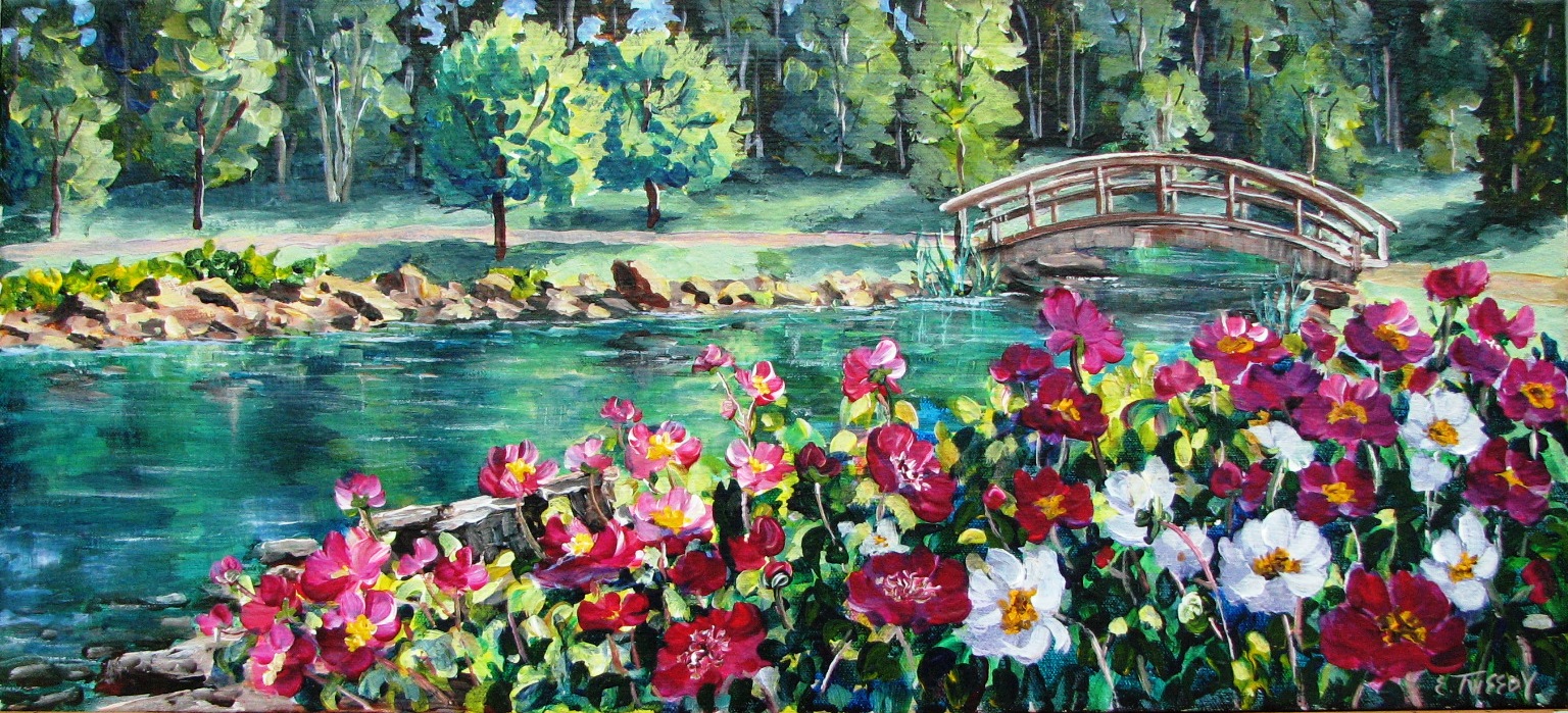 Elaine Tweedy - Spring in the Kurimoto Japanese Garden