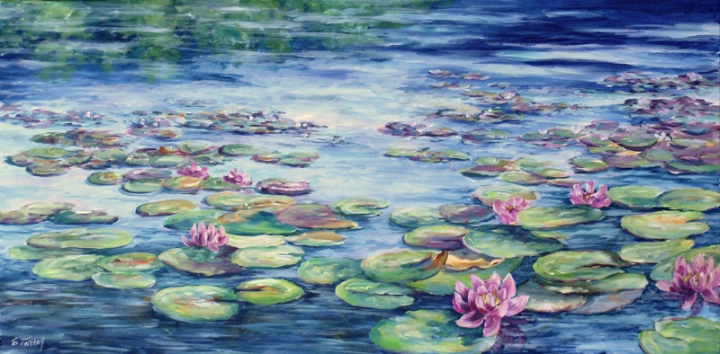Elaine Tweedy - Monet's Passion. (SOLD)