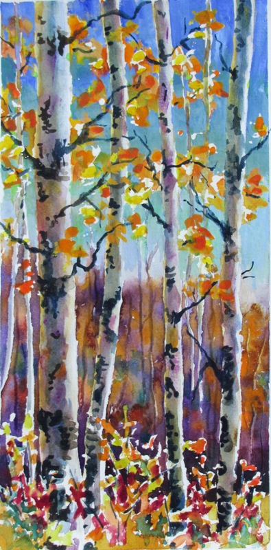 Elaine Tweedy - Fall Poplar (SOLD)