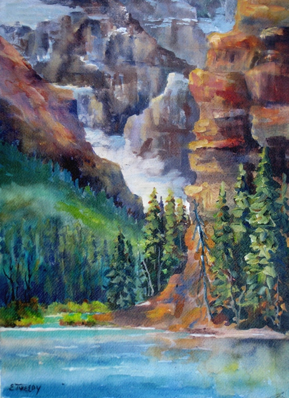 Elaine Tweedy - Lake Louise Shoreline Trail (SOLD)