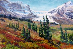 Elaine Tweedy - Fire and Ice, Columbia Icefield