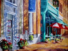 Elaine Tweedy - Summer Shadows, Whyte Avenue