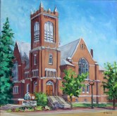 Elaine Tweedy - Knox Church, Edmonton (SOLD)