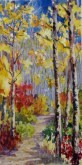 Elaine Tweedy - Afternoon in the  Aspen Grove (sold)