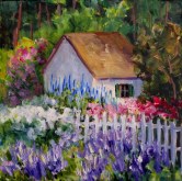 Elaine Tweedy - Cottage in the Woods (Sold)