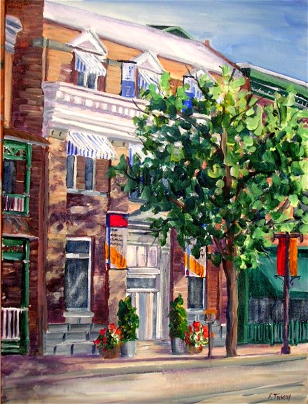 Elaine Tweedy - Whyte Avenue Morning (SOLD)