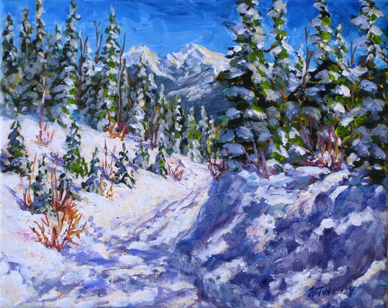 Elaine Tweedy - Sawmill Trail (sold)
