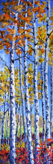 Elaine Tweedy - Autumn Aspen (SOLD)