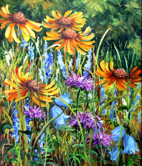 Elaine Tweedy - Waterton Flowers (sold)