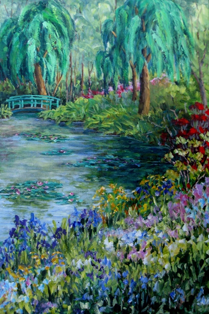 Elaine Tweedy - Giverny Water Garden, Monet's Garden 
