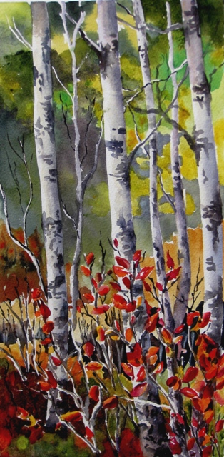 Elaine Tweedy - Stately Aspen (sold)
