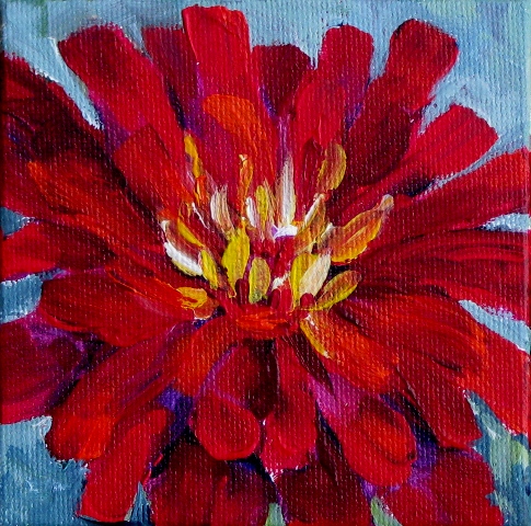 Elaine Tweedy - Happy Collection Zinnia (sold)