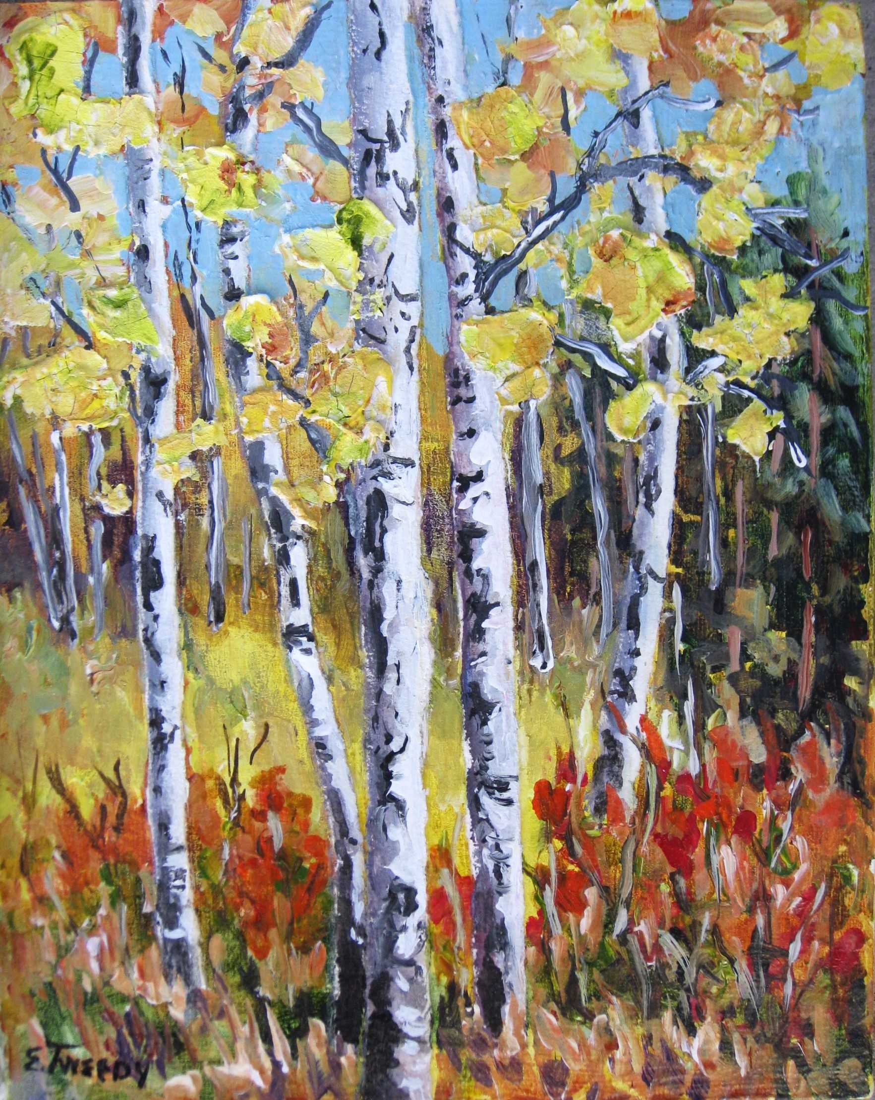 Elaine Tweedy - Glowing Aspen
