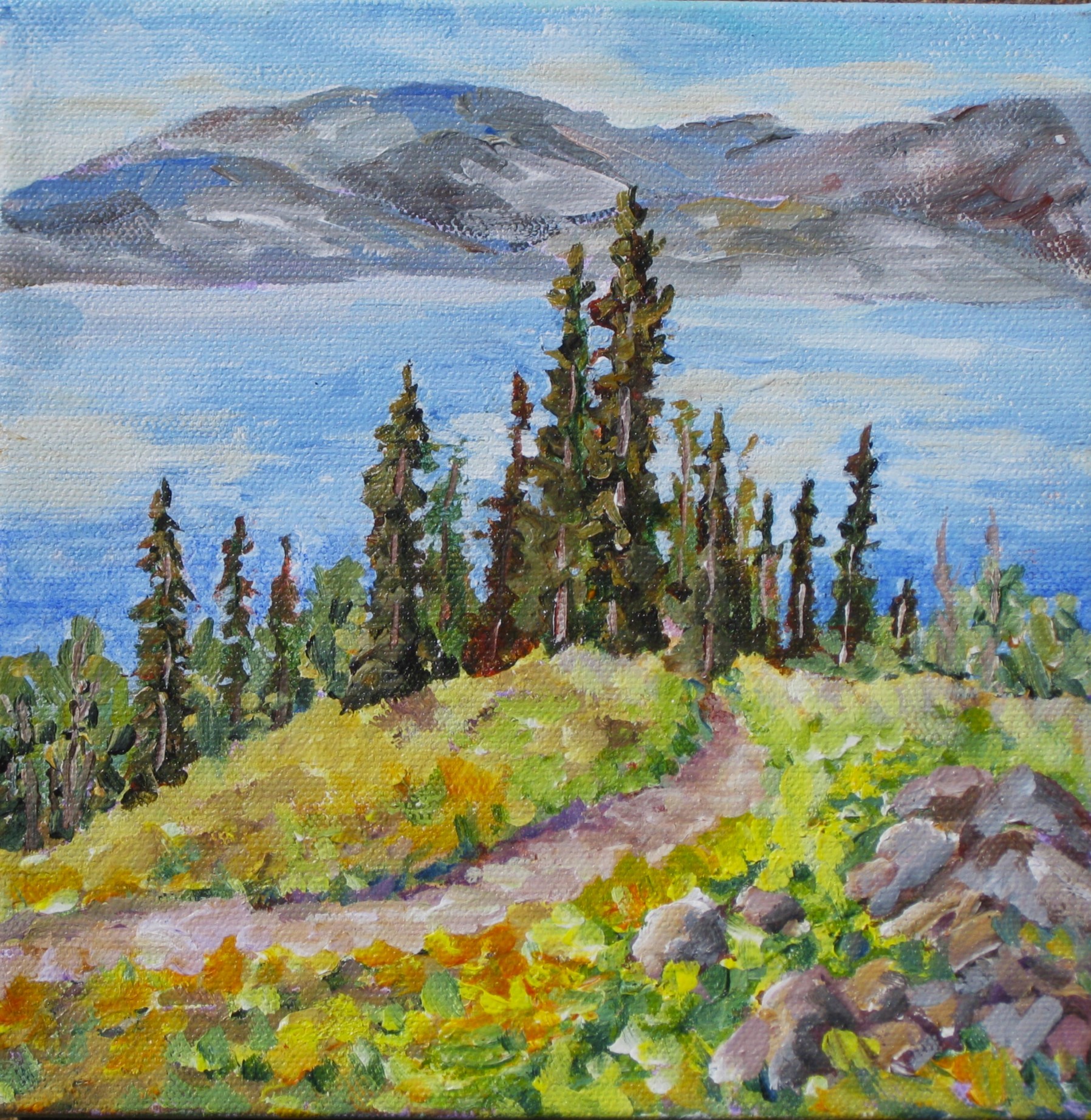 Elaine Tweedy - Okanagan Lake Trail