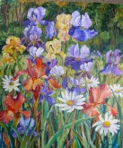 Elaine Tweedy - Iris Garden III