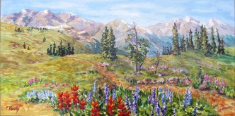 Elaine Tweedy - Mountains, Meadows and Memories, Sunshine Meadows 