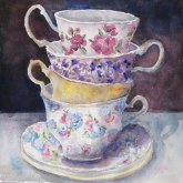 Elaine Tweedy - Vintage Tea Cups