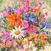 Elaine Tweedy - Bold Blossoms Intertwined 